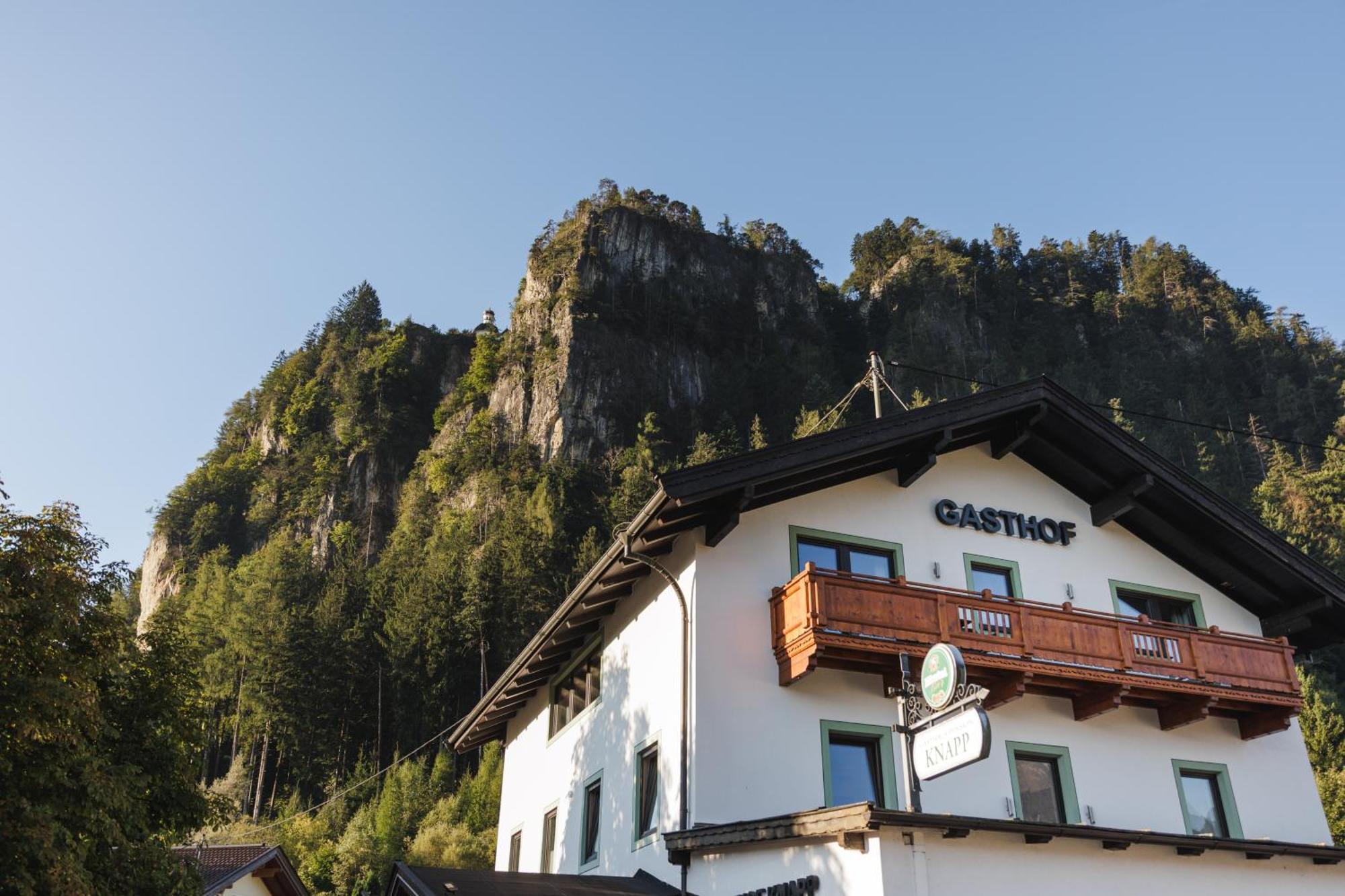 Gasthof Pension Knapp Штрасс-ім-Ціллерталь Екстер'єр фото